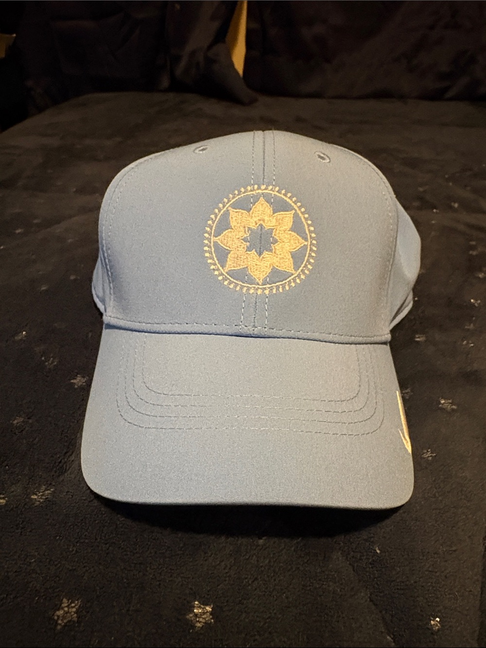 Club Pilates Nike Light Blue and Black Dri-FIT Club Cap